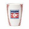 Baseball Hall of Fame Stitches Shot Glass