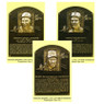 Class of 2009 Baseball Hall of Fame Plaque Postcard Set of 3 (Gordon, Henderson, Rice)