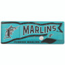 Open Road Miami Marlins 10 x 28 Wood Cooperstown Collection Wall Art