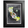 Oakland Athletics State of Mind Framed 18 x 14 Ticket Collage Artwork