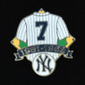 Mickey Mantle Hall of Fame Exclusive 3 Piece Pin Set with Plaque Bust Ltd Ed of 1,974