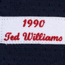 Men's Mitchell & Ness Ted Williams 1990 Boston Red Sox Batting Practice Cooperstown Jersey