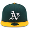 Men's New Era Oakland A's Green/Gold On-Field 59FIFTY Fitted Cap