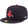 Men's New Era Boston Red Sox Navy Alternate On-Field 59FIFTY Fitted Cap
