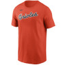 Men’s Nike Cal Ripken Jr. Baltimore Orioles Cooperstown Collection Name & Number Orange T-Shirt