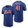 Men’s Nike Tom Seaver New York Mets Cooperstown Collection Name & Number Royal T-Shirt