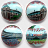 Globe Life Park Unforgettaballs Limited Commemorative Baseball with Lucite Gift Box