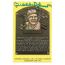 Brooks Robinson Autographed Hall of Fame Plaque Postcard (JSA-25)