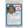 Bernie Williams New York Yankees 1990 Score # 619 Rookie Card