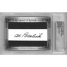 Al Barlick Autographed Card 2014 Leaf History of Baseball Cuts