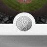 Highland Mint Milwaukee Brewers Art Deco Stadiums Silver Coin 13 x 16 Photo Mint