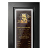 Babe Ruth Baseball Hall of Fame 24 x 8 Framed Plaque Art