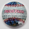 Petco Park Unforgettaballs Limited Commemorative Baseball with Lucite Gift Box