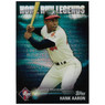 Hank Aaron 2012 Topps Prime 9 Home Run Legends Refractor Card # 1