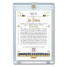 Jim Palmer Autographed Card 2012 Panini Cooperstown Ltd Ed of 350
