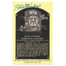 Juan Marichal Autographed Hall of Fame Plaque Postcard (JSA-76)