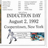 Tom Seaver New York Mets 1992 Hall of Fame Induction 8x10 Photocard (pitching) with Induction Day Stamp Cancellation