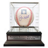 Jim Kaat Autographed Hall of Fame Logo Baseball with HOF Case (HOF)