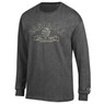Men’s Champion Baseball Hall of Fame Dark Grey Long Sleeve T-Shirt