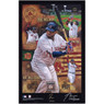 David Ortiz Boston Red Sox 2022 Hall of Fame Induction 11 x 17 Limited Edition Lithograph