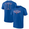 Men’s New York Mets Royal Team Hall of Famer Roster T-Shirt