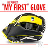 Franklin Pittsburgh Pirates 9.5" Team Logo Youth Glove and Ball Set