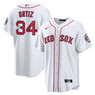 Men’s Nike David Ortiz Hall of Fame 2022 Induction Official Replica Boston Red Sox Home White Jersey