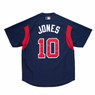 Men's Mitchell & Ness Chipper Jones 2003 Atlanta Braves Mesh Batting Practice Cooperstown Jersey