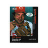 Johnny Bench Autographed Hall of Fame Plaque Postcard (CSA-94)