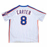 Men’s Mitchell & Ness Gary Carter Authentic 1986 New York Mets V-Neck Home Jersey