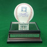 Jim Thome Autographed Hall of Fame Logo Baseball with HOF 18 Inscription with HOF Case (HOF)