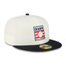 Men’s New Era Baseball Hall of Fame Chrome White 59FIFTY Fitted Cap