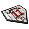 Barry Larkin Hall of Fame Vintage Distressed Wood 18.5 Inch Legacy Home Plate Ltd Ed of 250