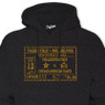 Unisex Teambrown 1934 World Series Philadelphia Stars vs. Chicago American Giants Premium Black Hooded Sweatshirt