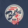 Unisex Teambrown Battle Creek Belles Diamond T-Shirt