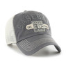 Men’s ’47 Brand Baseball Hall of Fame Grey and Off-White River Snapback Adjustable Cap