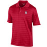 Men’s Champion Baseball Hall of Fame, Cooperstown, NY Logo Red Textured Solid Polo