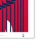Atlanta Braves Minimalist 2021 World Series Collection 14 x 20 Fine Art Print by artist S. Preston