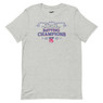 All American Girls Professional Baseball League Batting Champions Heather Grey T-Shirt