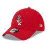 Men's New Era Chicago White Sox 2023 4th of July Collection 39THIRTY Scarlet Flex Fit Cap