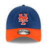 Men’s New Era New York Mets Core Classic 9TWENTY Royal Adjustable Cap with Orange Visor