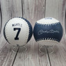 Mickey Mantle New York Yankees Hall of Famer Name & Number Baseball with Statistics