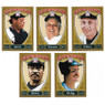 2013 Panini Cooperstown 10 Card Baseball Set of #101-110 Shortprints