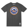 Men’s Mitchell & Ness 1969 New York Mets World Champions Charcoal Grey T-Shirt