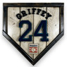 Ken Griffey Jr. Hall of Fame Vintage Distressed Wood 11 Inch Mini Legacy Home Plate