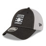 Men’s New Era Baseball Hall of Fame Shadow Black and Grey 9FORTY Snapback Adjustable Cap