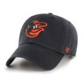 Men’s ’47 Brand Baltimore Orioles Black Clean Up Adjustable Cap