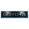 Ken Griffey Jr. Hall of Fame Distressed Wood 25 Inch Classic Name & Number Framed Sign