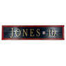 Chipper Jones Hall of Fame Distressed Wood 25 Inch Classic Name & Number Framed Sign