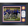 Texas Rangers 2023 World Series Champions 13" x 16" Celebration Bronze Coin Photo Mint Ltd Ed of 5,000
